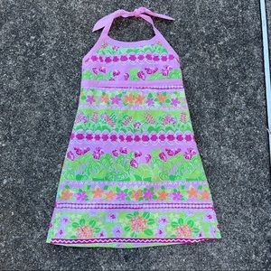 Girls Lilly Pulitzer size 16  Tween Pink & Multi- Color  Lined Dress